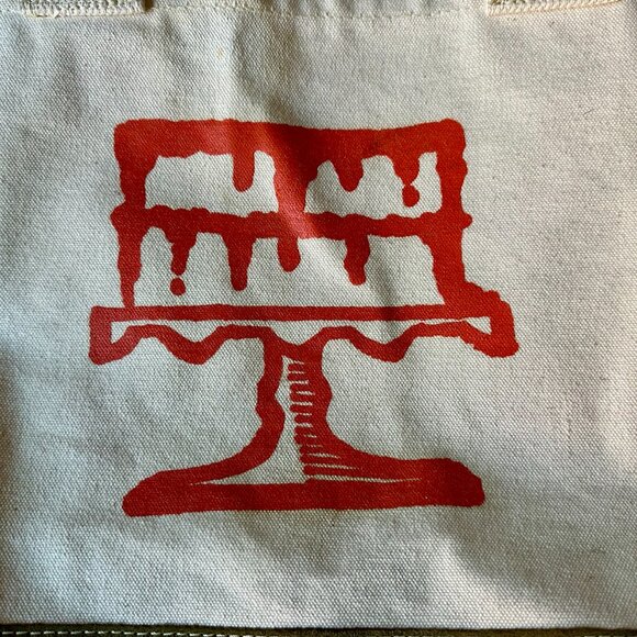 Huge Canvas Cake Tote, Baker's Tote Bag, Baking Accessories Pastry Chef, Gothic - Picture 8 of 8